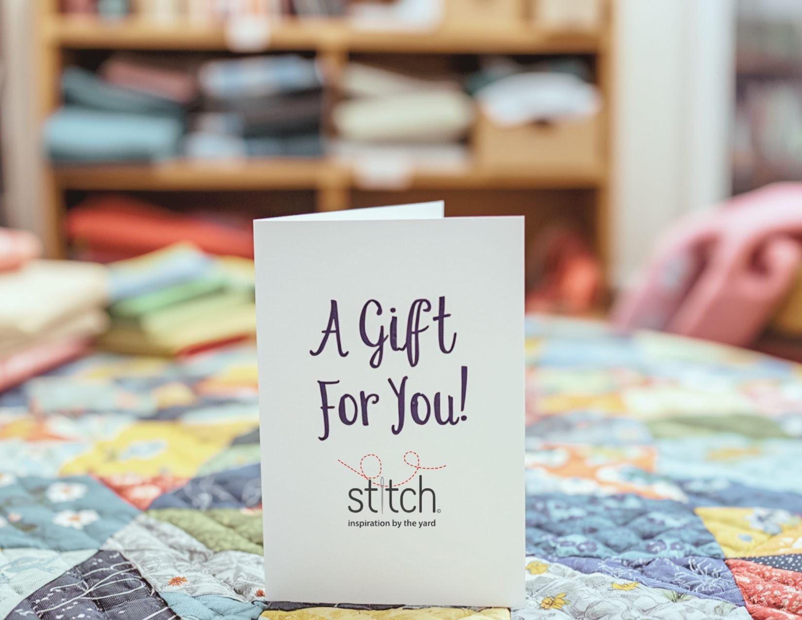 Stitch Gift Card - Stitch - Durango, Colorado Quilt & Sewing Shop