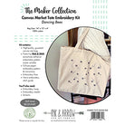 Dancing Bees Embroidery Tote Kit - Stitch - Durango, Colorado Quilt & Sewing Shop