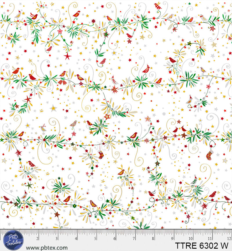 Turnowsky Treasures - Birds & Holly - Stitch - Durango, Colorado Quilt & Sewing Shop