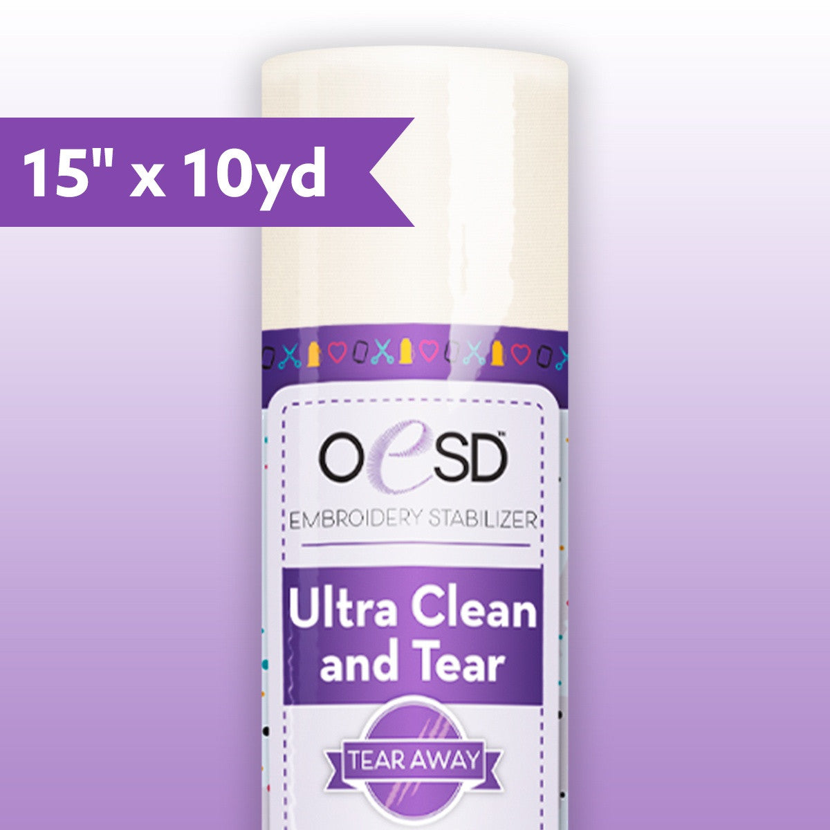 OESD Ultra Clean and Tear - Tear Away - Stitch - Durango, Colorado Quilt & Sewing Shop