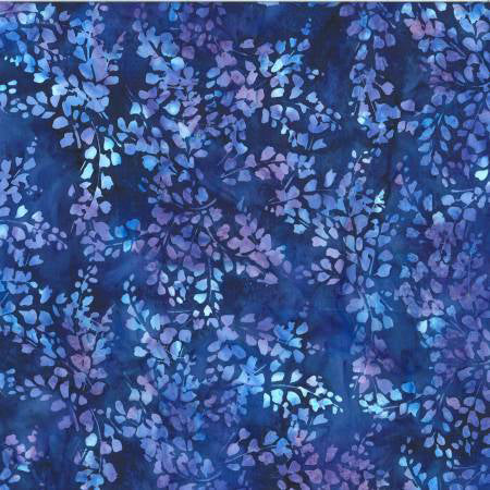 Hoffman Sapphire Dotty Leaf - Stitch - Durango, Colorado Quilt & Sewing Shop