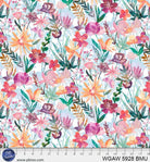 P&B Watercolor Floral Blue WB - Stitch - Durango, Colorado Quilt & Sewing Shop