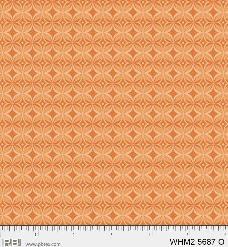 Whimsy II - Orange - Stitch - Durango, Colorado Quilt & Sewing Shop