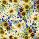 Sunflower Song - Digital Bouquets - Lt Caramel - Stitch - Durango, Colorado Quilt & Sewing Shop