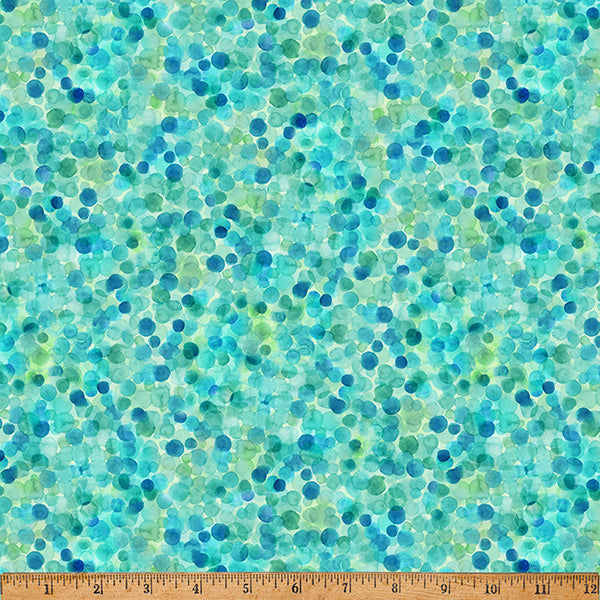 Secret Garden Tea Co. - Aqua - Stitch - Durango, Colorado Quilt & Sewing Shop