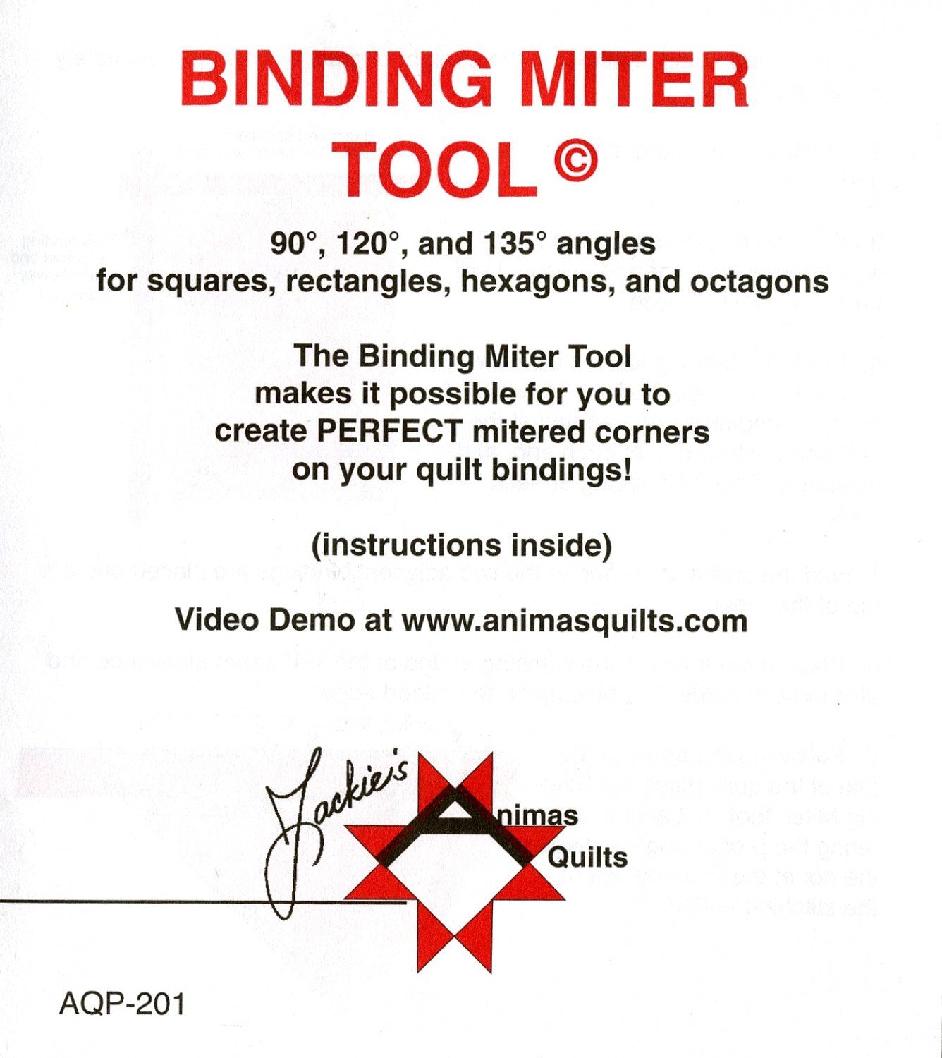 Binding Miter Tool - Stitch - Durango, Colorado Quilt & Sewing Shop