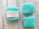 Dot & Army Dish Scrubbies Aqua - Stitch - Durango, Colorado Quilt & Sewing Shop