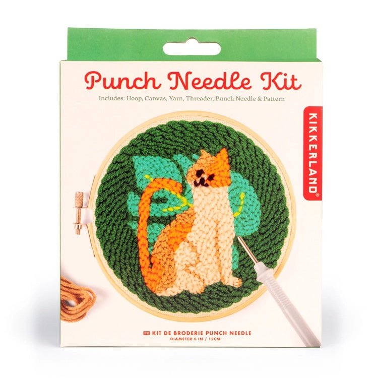 Punch Needle Kit Cat - Stitch - Durango, Colorado Quilt & Sewing Shop