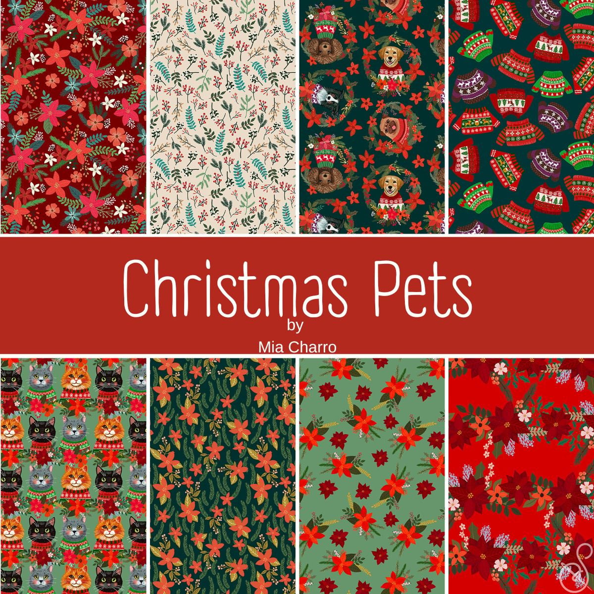 FS Christmas Pets FQB - Stitch - Durango, Colorado Quilt & Sewing Shop