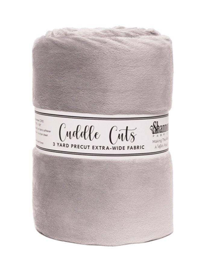 Cuddle Cuts Silver 3 Yards WB - Stitch - Durango, Colorado Quilt & Sewing Shop