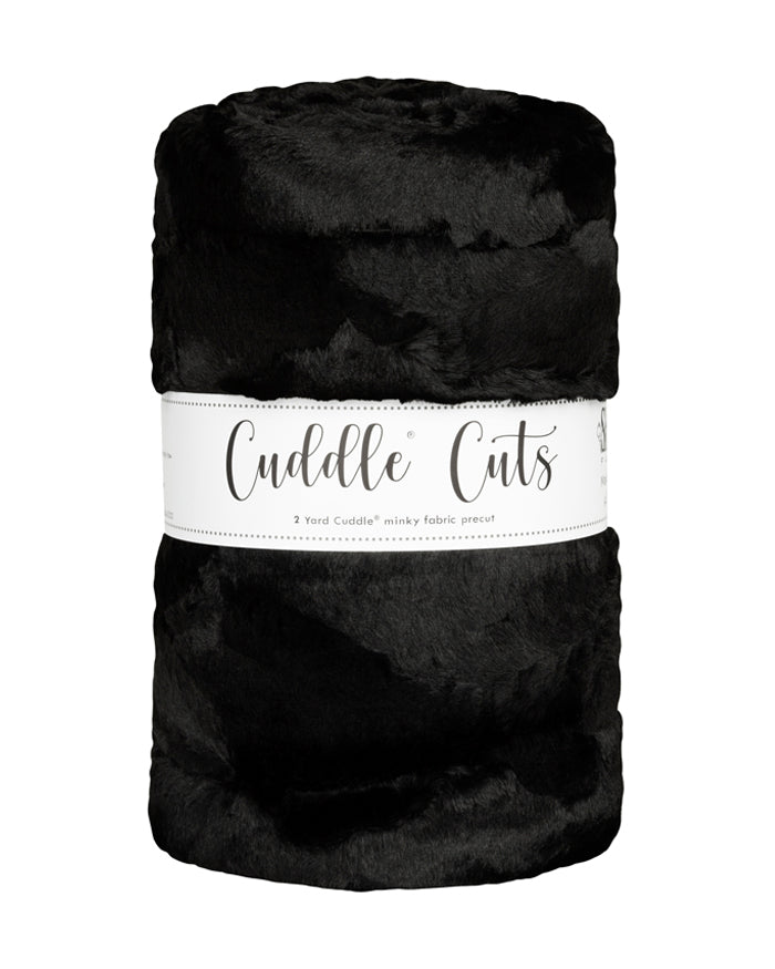 2 Yard Luxe Cuddle® Cut Hide Caviar - Stitch - Durango, Colorado Quilt & Sewing Shop