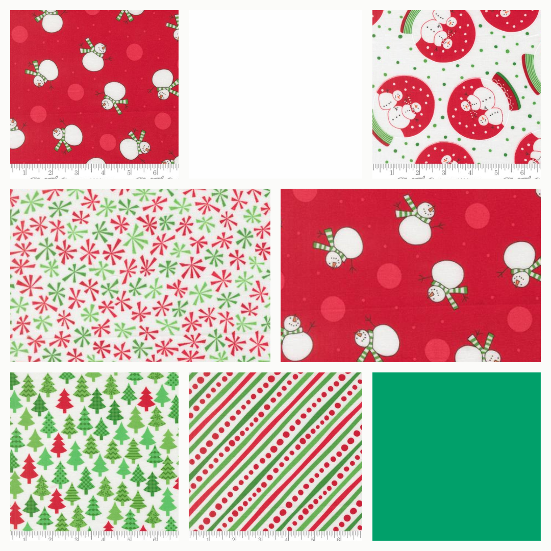 Snowtime Fat Quarter Bundle - Stitch - Durango, Colorado Quilt & Sewing Shop