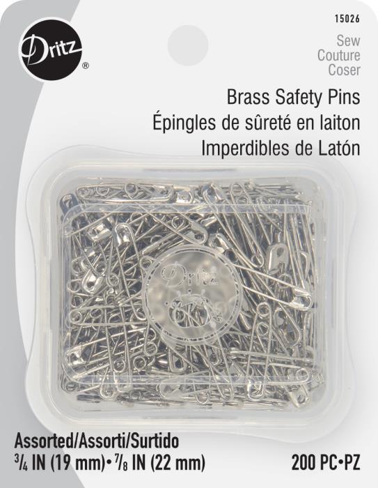 Safety Pins Assortment, Dritz - Stitch - Durango, Colorado Quilt & Sewing Shop