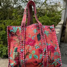 Quilted Cotton Tote Bag - Various Colors - Stitch - Durango, Colorado Quilt & Sewing Shop