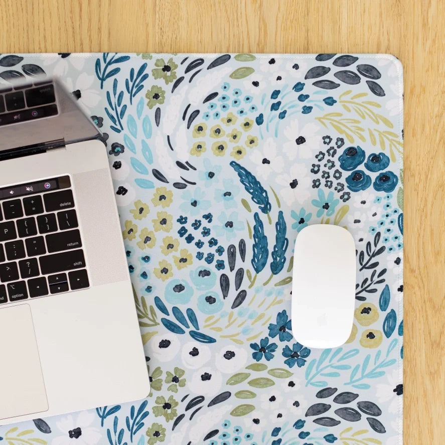 Waterfall Floral Desk Pad - Stitch - Durango, Colorado Quilt & Sewing Shop