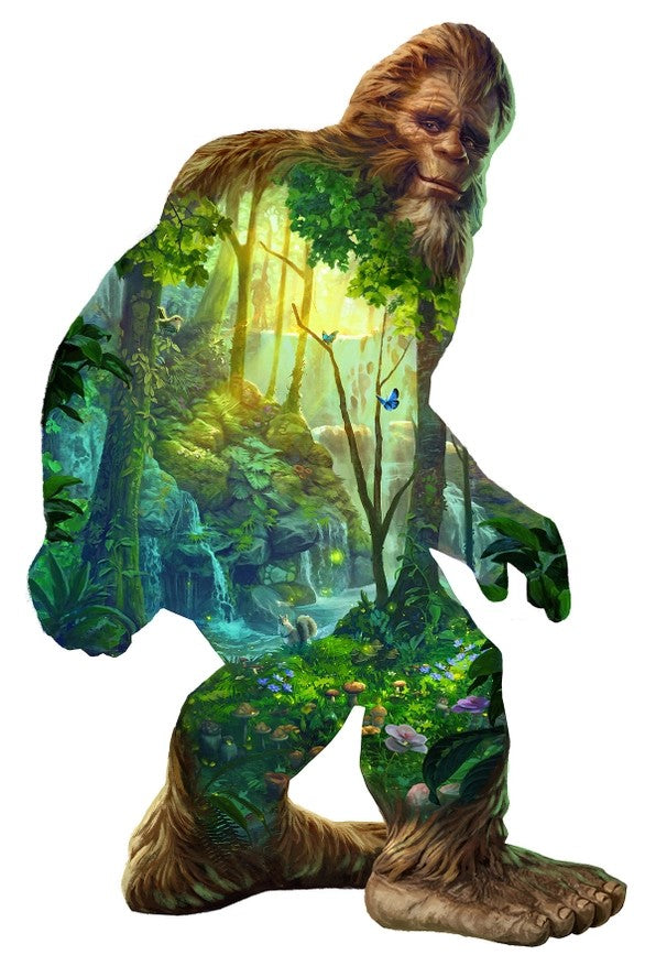 Big Foot Shaped Puzzle - Stitch - Durango, Colorado Quilt & Sewing Shop