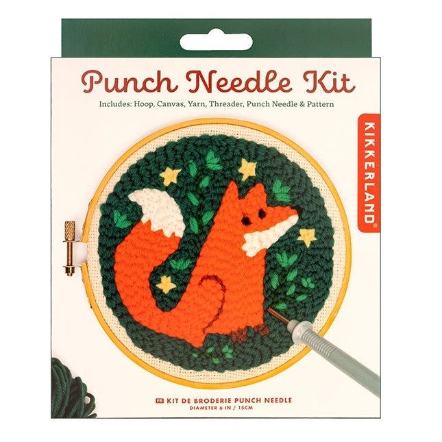 Punch Needle Kit Fox - Stitch - Durango, Colorado Quilt & Sewing Shop
