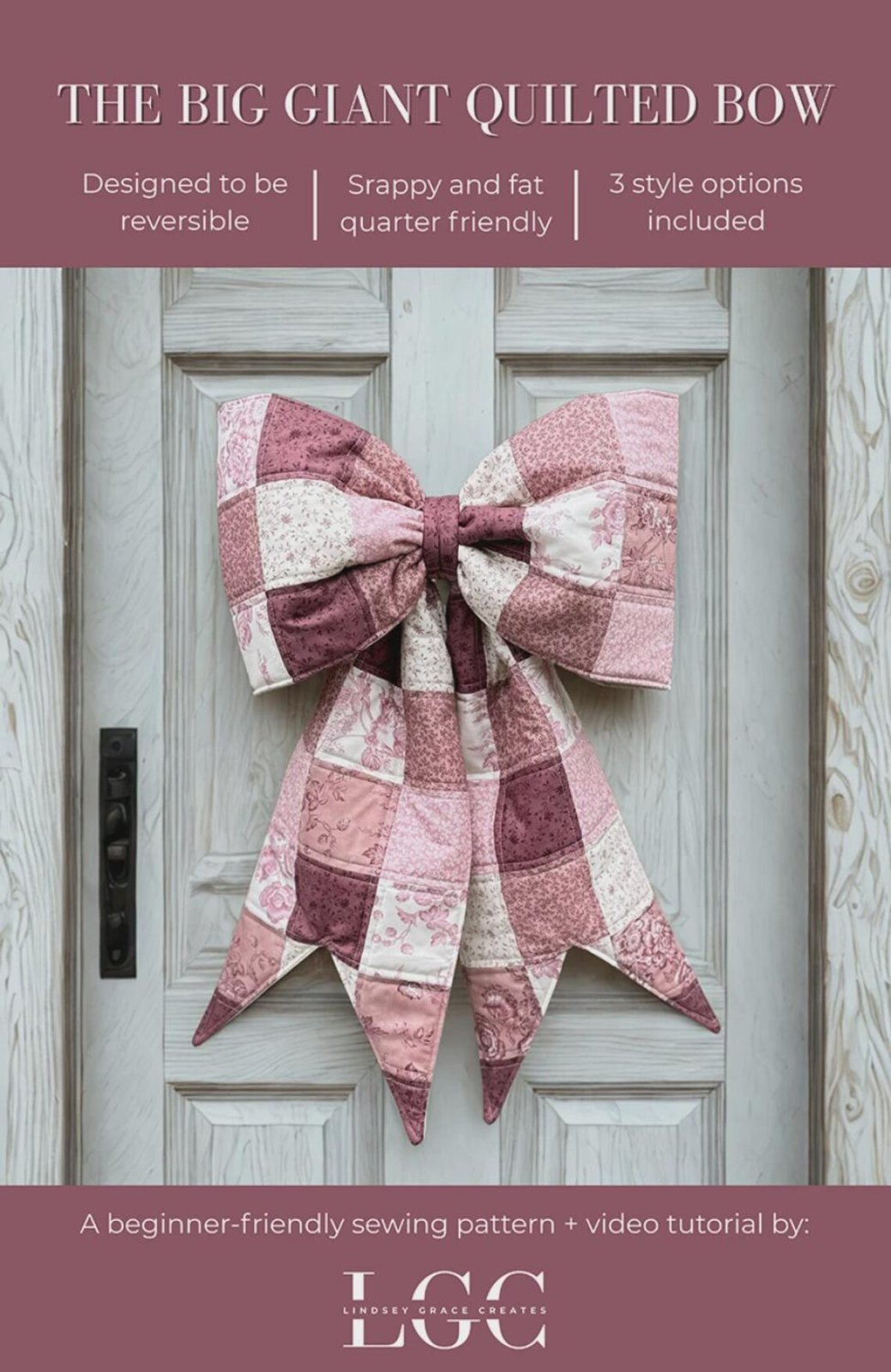 Big Giant Quilted Bow - Stitch - Durango, Colorado Quilt & Sewing Shop
