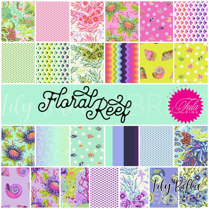 Floral Reef Layer Cake - Stitch - Durango, Colorado Quilt & Sewing Shop