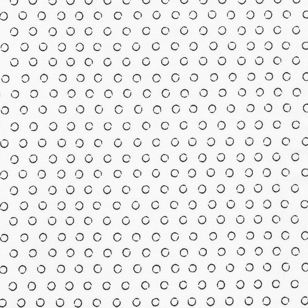 RK Inkwell Small White Circles - Stitch - Durango, Colorado Quilt & Sewing Shop