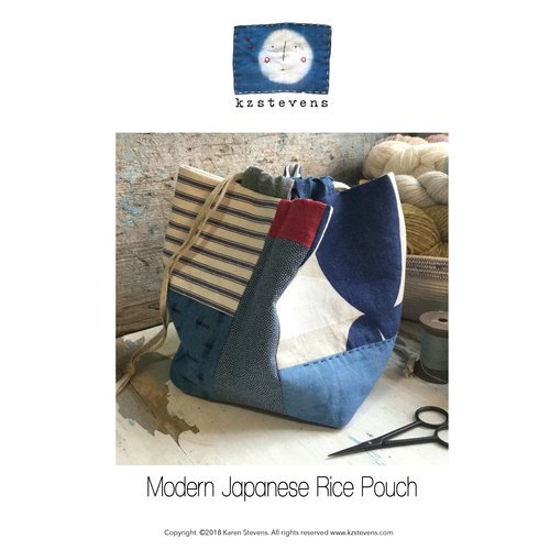 Modern Japanese Rice Pouch - Stitch - Durango, Colorado Quilt & Sewing Shop