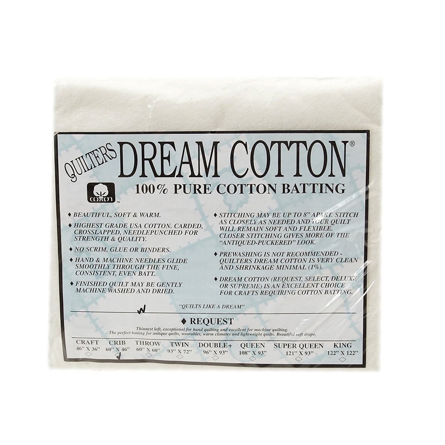 Quilters Dream Crib Request - Stitch - Durango, Colorado Quilt & Sewing Shop