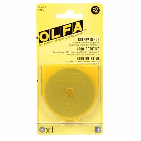 Olfa 60mm Rotary Blade 1ct. - Stitch - Durango, Colorado Quilt & Sewing Shop