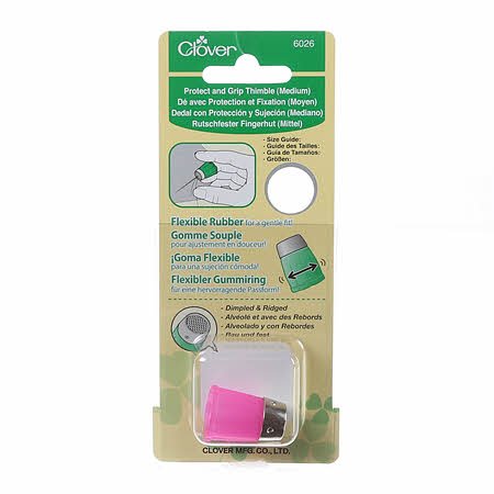 Clover Protect & Grip Thimble Medium - Stitch - Durango, Colorado Quilt & Sewing Shop