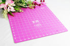 QS Quilting Mat 14" x 14" - Pink - Stitch - Durango, Colorado Quilt & Sewing Shop