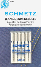 Schmetz Jeans/Denim Needles 90/14 - Stitch - Durango, Colorado Quilt & Sewing Shop