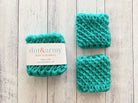 Dot & Army Dish Scrubbies Teal - Stitch - Durango, Colorado Quilt & Sewing Shop