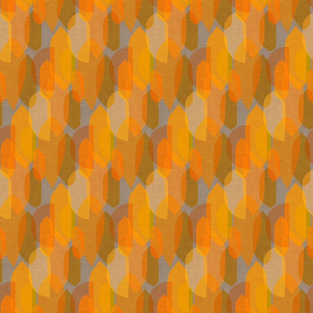 Clothworks Mid Century Modern Orange - Stitch - Durango, Colorado Quilt & Sewing Shop